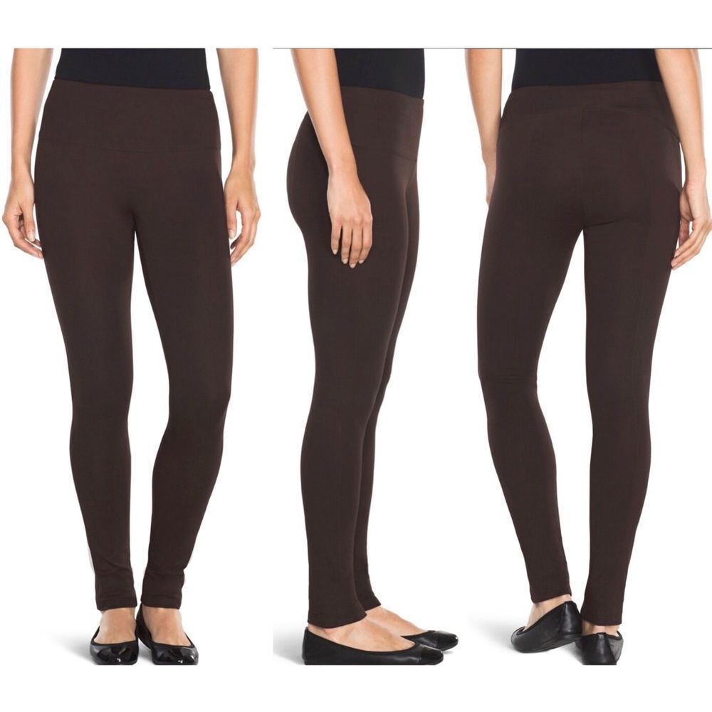 WHBM Solution Ponte Leggings in Cocoa Size XS